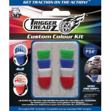 Накладки на триггеры джойстика DS4 Trigger Treadz TT Custom Color Kit (8шт), ,